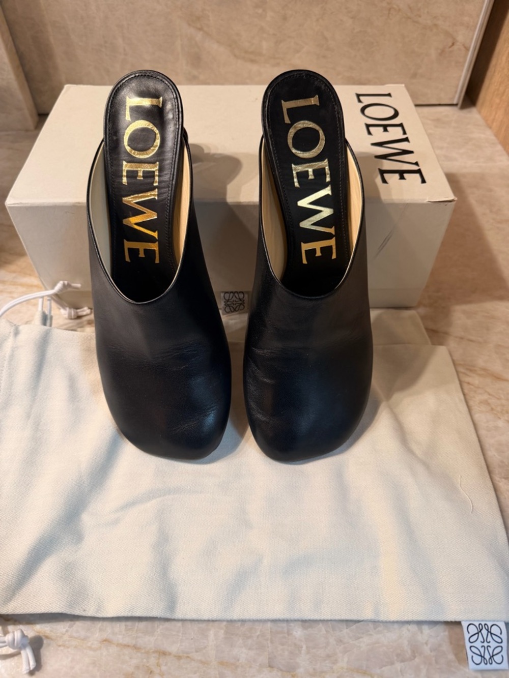 Loewe Women’s Toy leather mules